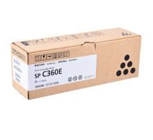Тонер-картридж лазерный RICOH (SP C360E) SP C360/C361, черный, оригинальный, ресурс 2000 стр., 408188