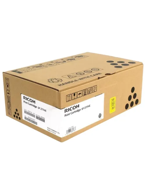 Картридж лазерный RICOH (SP 277HE) SP277NwX/SP277SNwX/SP277SFNwX, черный, ресурс 2600 стр., оригинальный, 408160