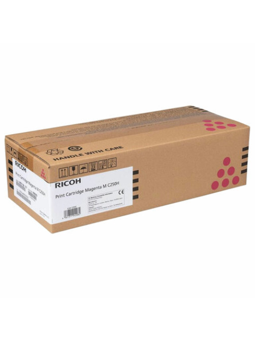 Картридж лазерный RICOH (M C250H) для P300W/MC250FWB, пурпурный, оригинальный, ресурс 6300 страниц, 408342