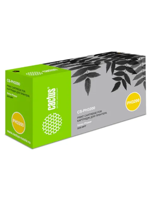 Картридж лазерный CACTUS (CS-PH3200) для XEROX Phaser 3200/3200mfp, ресурс 3000 стр.