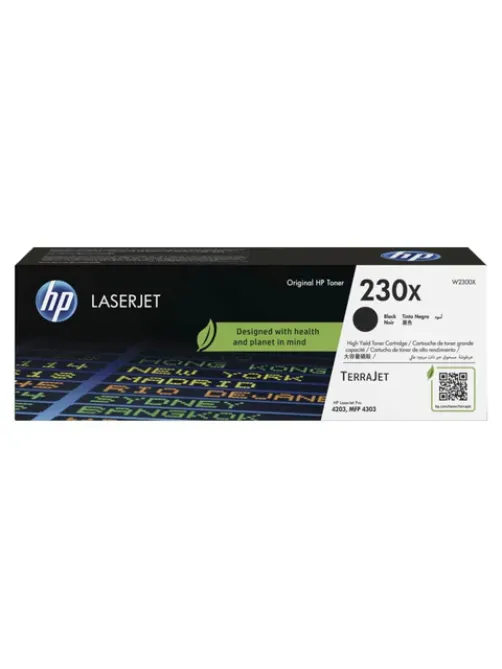 Картридж лазерный HP (W2300X) Color LaserJet Pro 4303/4203, № 230X, черный, оригинальный, ресурс 7500 страниц