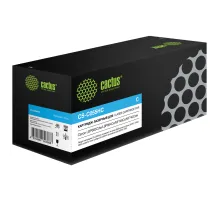 Картридж лазерный CACTUS (CS-C055HC) для Canon LBP663Cdw/664Cx/MF746Cx/742Cd, голубой, ресурс 5900 страниц