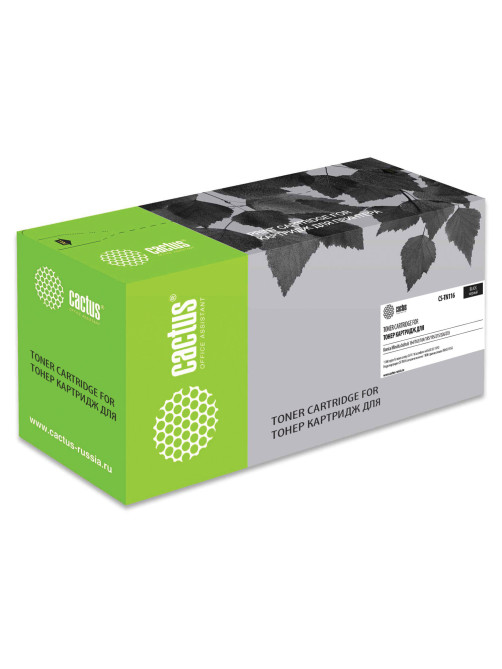Картридж лазерный CACTUS (CS-TN116) для Konica Minolta Bizhub 164/165/184/185/7718, ресурс 11000 страниц