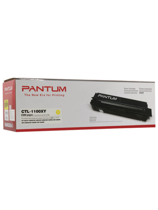 Картридж лазерный PANTUM (CTL-1100XY) CP1100/CM1100, желтый, оригинальный, ресурс 2300 страниц