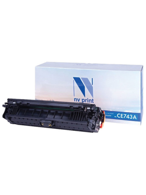 Картридж лазерный NV PRINT (NV-CE743A) для HP CP5220/CP5225/CP5225dn/CP5225n, пурпурный, ресурс 7300 страниц