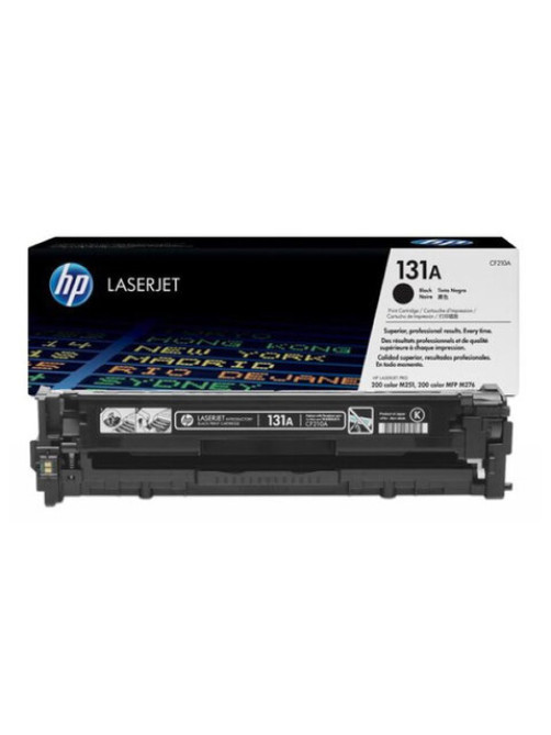 Картридж лазерный HP (CF210A) CLJ Pro 200 M276n/M276nw, №131A, черный, оригинальный, ресурс 1600 страниц