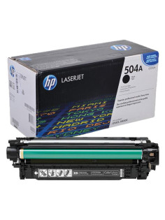 Картридж лазерный HP (CE250A) ColorLaserJet CP3525/CM3530, №504A, черный, оригинальный, ресурс 5000 страниц