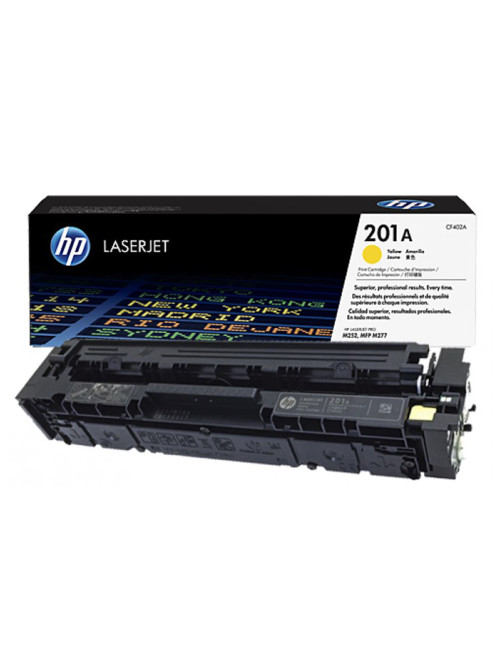 Картридж лазерный HP (CF402A) LaserJet Pro M277n/dw/M252n/dw, №201A, желтый, оригинальный, ресурс 1400 страниц