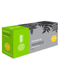 Картридж лазерный CACTUS (CS-PH3116) для XEROX Phaser 3116, ресурс 3000 стр.