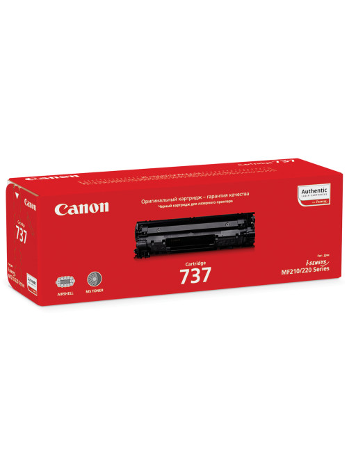 Картридж лазерный CANON (737) MF211/212w/216n/217w/226dn/229dw, оригинальный, ресурс 2400 стр., 9435B004