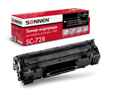 Картридж лазерный SONNEN (SC-728) для CANON MF4410/4430/4450/4570dn/4580dn, ВЫСШЕЕ КАЧЕСТВО, ресурс 2100 стр., 362431