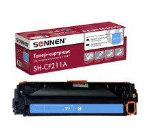 Картридж лазерный SONNEN (SH-CF211A) для HP LJ Pro M276 ВЫСШЕЕ КАЧЕСТВО, голубой, 1800 страниц, 363959