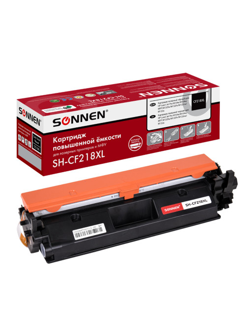 Картридж лазерный SONNEN (SH-CF218XL) HP LJP M104A/M104W, MFP M132FW/M132FN/M132NW/M132A, ресурс 6000 стр., 364106