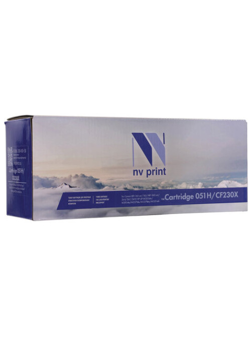 Картридж лазерный NV PRINT (NV-051H/CF230X) для Canon LBP 160/MF 260/HP LJP M203, ресурс 4100 страниц