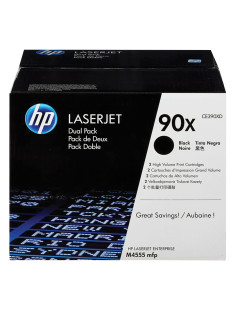 Картридж лазерный HP (CE390XD) LaserJet M602n/M603n и другие, №90X, КОМПЛЕКТ 2 шт., оригинальный, ресурс 2х24000 страниц