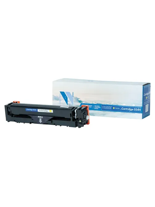 Картридж лазерный NV PRINT (NV-054HY) для Canon LBP 621/623, MF 641/643/645, желтый, ресурс 2300 страниц