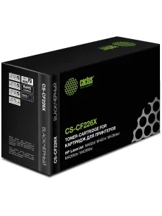 Картридж лазерный CACTUS (CS-CF226X) для HP LaserJet M402d/n/dn/dw/ 426dw/fdw/fdn, ресурс 9000 стр.