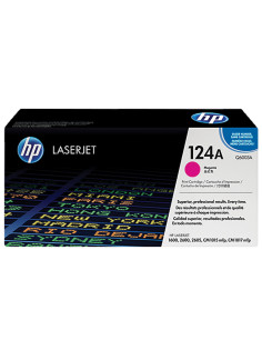 Картридж лазерный HP (Q6003A) ColorLaserJet CM1015/2600 и др, №124A, пурпурный, оригинальный, 2000 страниц