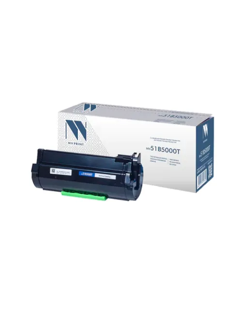 Картридж лазерный NV PRINT (NV-51B5000T) для Lexmark MX317dn/MS317dn/MX417de/MX517de, ресурс 2500 стр.