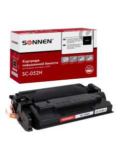 Картридж лазерный SONNEN (SC-052H) для CANON MF421dw/426dw/428x/LBP212dw/214dw, ресурс 9200 стр., 364089