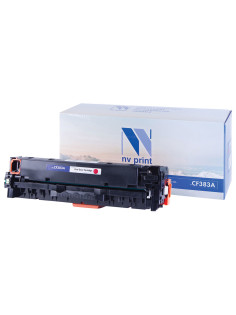 Картридж лазерный NV PRINT (NV-CF383A) для HP LJ M476dn/M476dw/M476nw, пурпурный, ресурс 2700 страниц