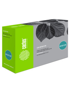 Картридж лазерный CACTUS (CS-SP201HE) для Ricoh SP 201/203/211/213, ресурс 2600 страниц