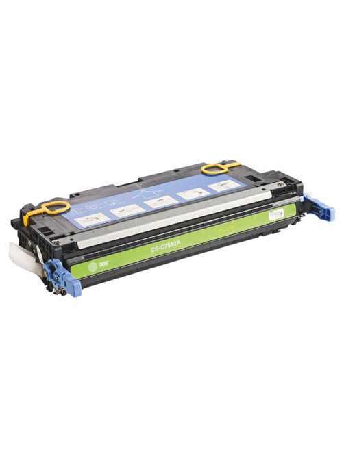 Картридж лазерный CACTUS (CS-Q7582A) для HP ColorLaserJet CP3505/3800, желтый, ресурс 6000 страниц