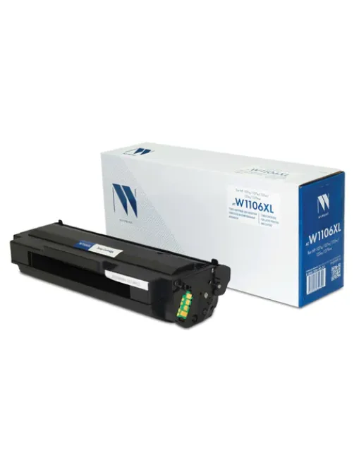 Картридж лазерный NV PRINT (NV-W1106XL) для HP Laser 135a/135w/107w/107a/137fnw, ресурс 5000 страниц