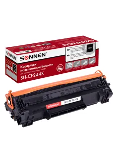 Картридж лазерный SONNEN (SH-CF244X) для HP LJP M15a/M15w/M28a/M28w, ресурс 2000 стр., 364093