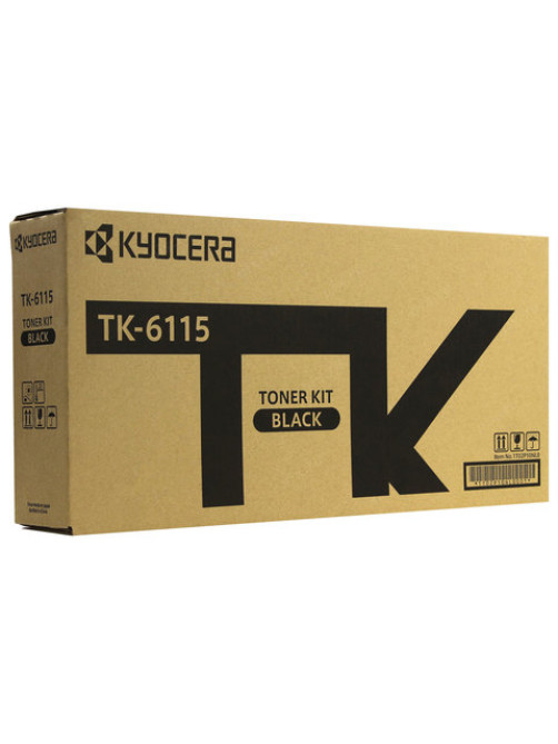 Тонер-картридж KYOCERA (TK-6115) M4125idn/M4132idn, ресурс 15000 стр., оригинальный, 1T02P10NL0