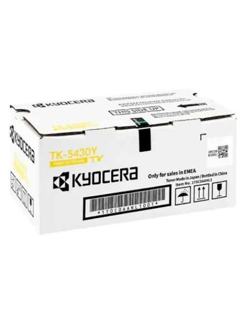 Тонер-картридж KYOCERA (TK-5430Y) ECOSYS PA2100cx/MA2100cfx и другие, желтый, оригинальный, ресурс 1250 страниц, 1T0C0AANL1