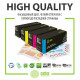 Картридж лазерный CACTUS (CSP-W2412A) для HP Color LaserJet Pro M155/M182nw, желтый, ресурс 850 страниц