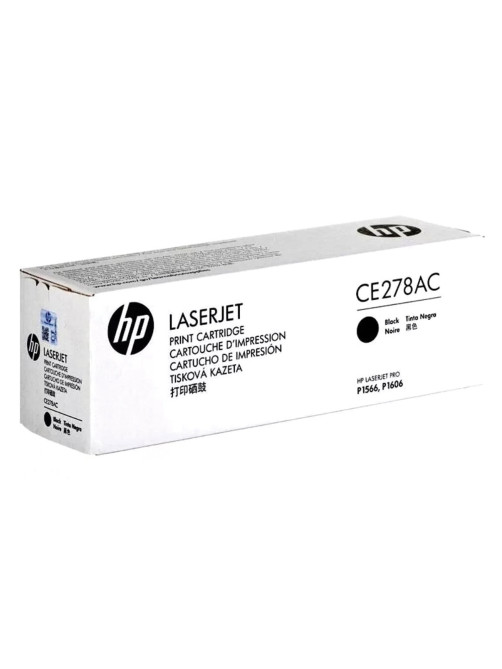 Картридж лазерный HP (CE278A) LaserJet P1566/1606DN и другие, №78А, оригинальный, ресурс 2100 стр.