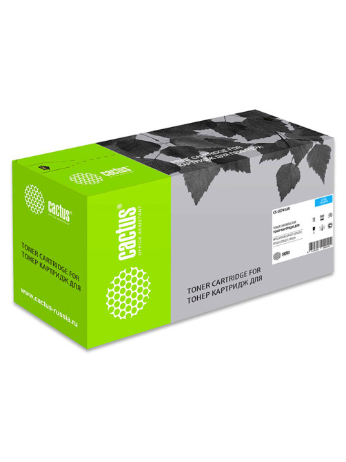 Картридж лазерный CACTUS (CS-CE741A) для HP LaserJet CP5225/5225N, голубой, ресурс 7300 страниц