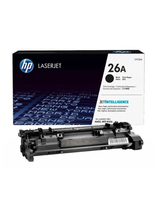 Картридж лазерный HP (CF226A) LaserJet Pro M402d/n/dn/dw/426dw/fdw/fdn, №26A, оригинальный, ресурс 3100 стр.