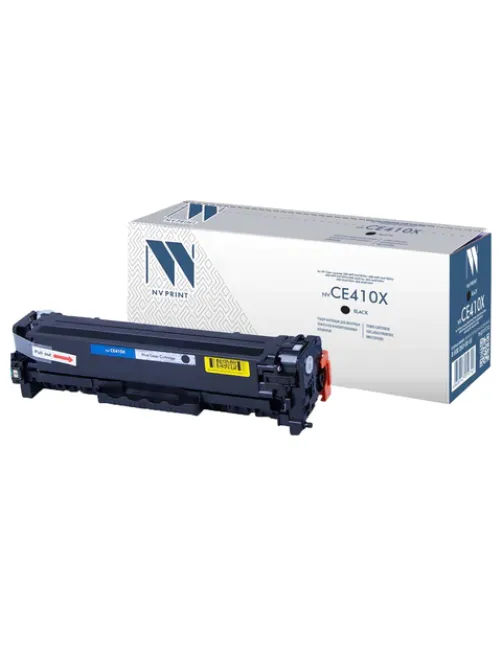 Картридж лазерный NV PRINT (NV-CE410X) для HP LJ M351a/375nw/451dn/475dn, черный, ресурс 4000 страниц