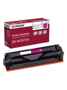 Картридж лазерный SONNEN (SH-W2073A) для HP CLJ 150/178 ВЫСШЕЕ КАЧЕСТВО, пурпурный, 700 страниц, 363969