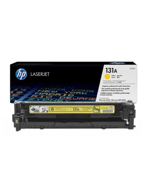Картридж лазерный HP (CF212A) CLJ Pro 200 M276n/M276nw, №131A, желтый, оригинальный, ресурс 1800 страниц
