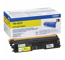 Картридж лазерный BROTHER (TN423Y) HLL8260CDW/DCPL8410CDW/MFCL8690CDW, желтый, оригинальный, ресурс 4000 страниц