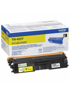 Картридж лазерный BROTHER (TN423Y) HLL8260CDW/DCPL8410CDW/MFCL8690CDW, желтый, оригинальный, ресурс 4000 страниц