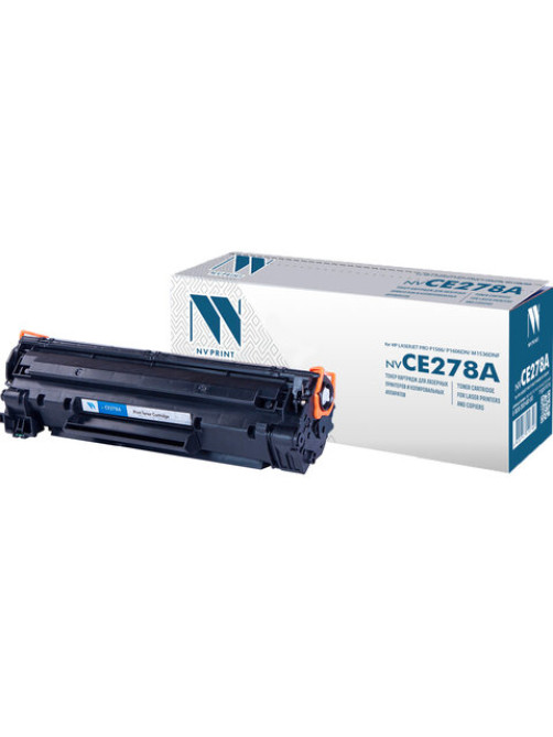Картридж лазерный NV PRINT (NV-CE278A) для HP LaserJet P1566/1606DN, ресурс 2100 стр.
