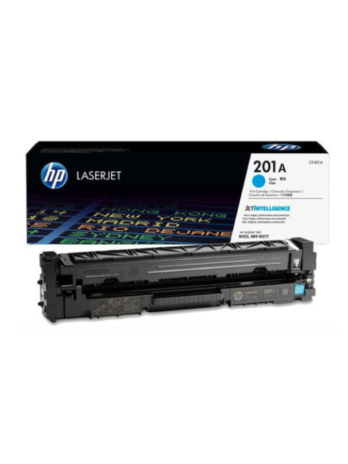 Картридж лазерный HP (CF401A) LaserJet Pro M277n/dw/M252n/dw, №201A, голубой, оригинальный, ресурс 1400 страниц