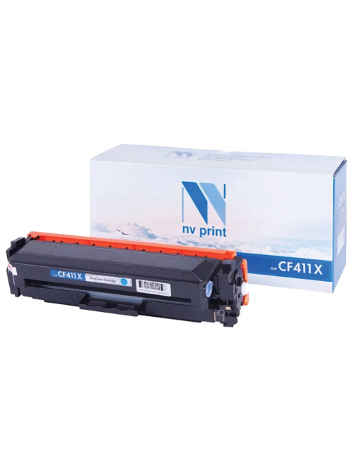 Картридж лазерный NV PRINT (NV-CF411X) для HP M377dw/M452nw/M477fdn/M477fdw, голубой, ресурс 5000 страниц