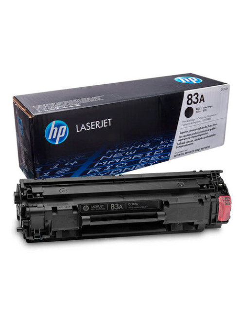 Картридж лазерный HP (CF283A) LaserJet Pro M125/M201/M127/M225, №83A, черный, оригинальный, ресурс 1500 страниц
