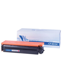 Картридж лазерный NV PRINT (NV-CF403X) для HP M252dw/M252n/M274n/M277dw/M277n, пурпурный, ресурс 2300 страниц