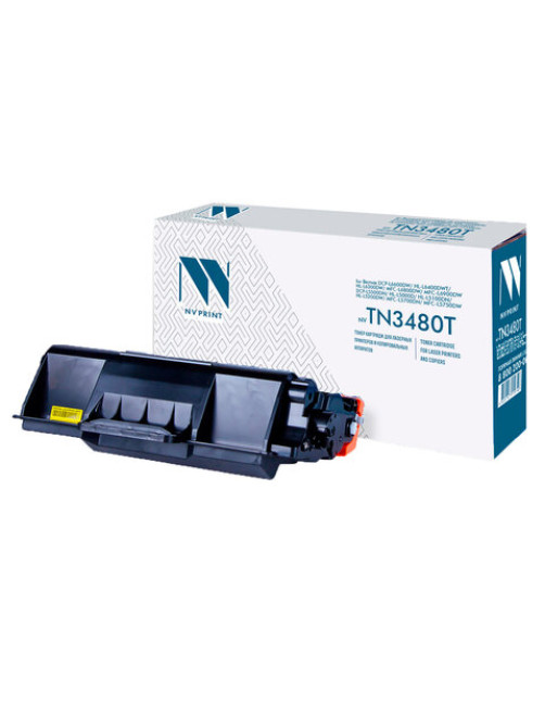 Картридж лазерный NV PRINT (NV-TN3480) для BROTHER HL-L5000D/L5100DN/L5200DW, ресурс 8000 страниц
