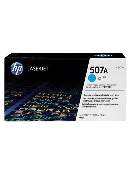 Картридж лазерный HP (CE401A) LaserJet Pro M570dn/M570dw, №507A, голубой, оригинальный, ресурс 6000 страниц