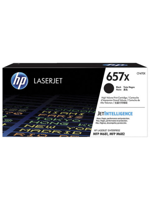 Картридж лазерный HP (CF470X) Color LJ M681dh/M681f/M682z, №657X, черный, оригинальный, ресурс 28000 страниц