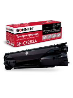 Картридж лазерный SONNEN (SH-CF283A) для HP LaserJet Pro M125/M201/M127/M225, ВЫСШЕЕ КАЧЕСТВО, ресурс 1500 стр., 362426