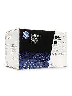 Картридж лазерный HP (CE505XD) HP LaserJet P2055, №05X, КОМПЛЕКТ 2 шт., оригинальный, ресурс 2 х 6500 страниц